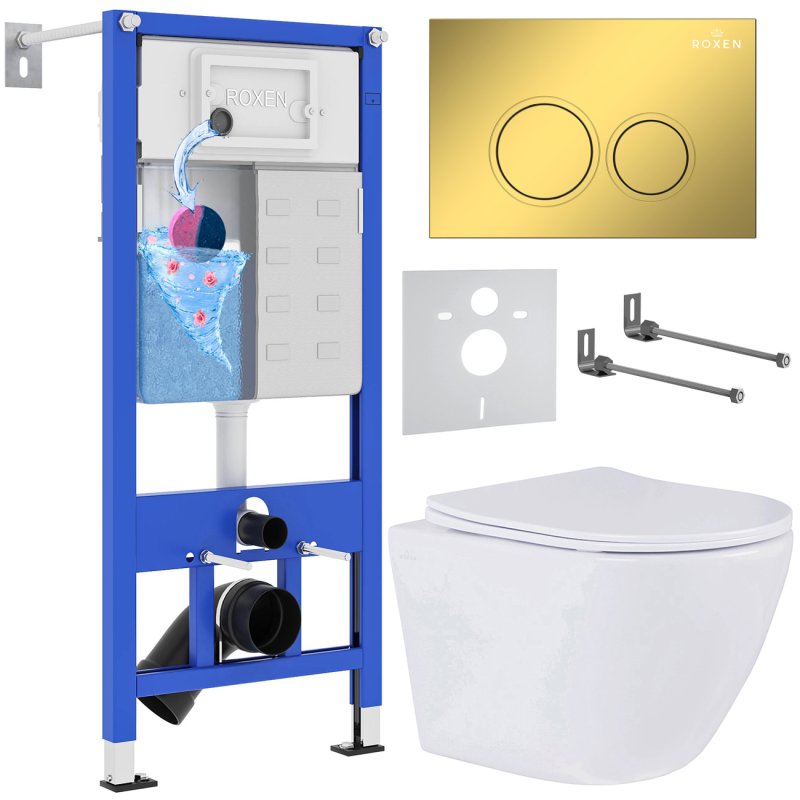 Комплект 6 в 1 Roxen StounFix Dual Fresh 968010